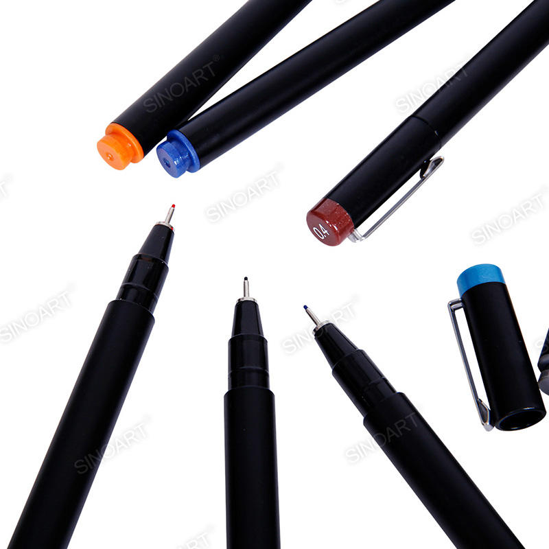 Bolígrafo para Dibujar de Micras de Punta de 0,45 mm de 12 Colores
